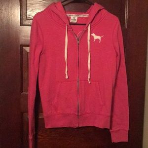 Victoria’s Secret Pink zip up hoodie